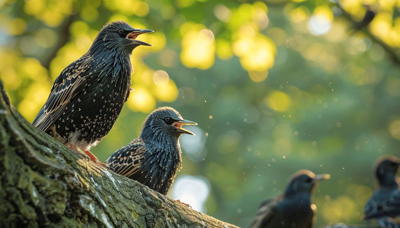 Jardin - Comment créer un habitat favorable pour les étourneaux sansonnets