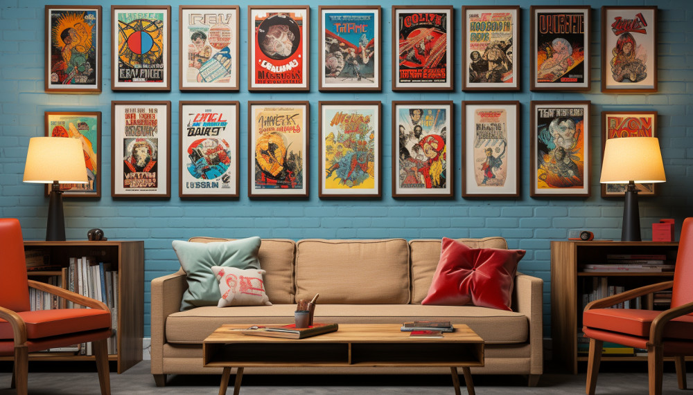 Décorer avec des affiches vintage : une nouvelle tendance
