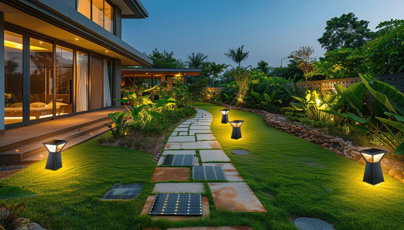 Installation de systèmes d'éclairage économiques pour le jardin alternatives et bénéfices