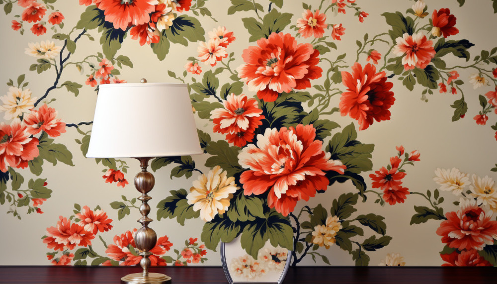 Le retour des motifs floraux dans la décoration intérieure